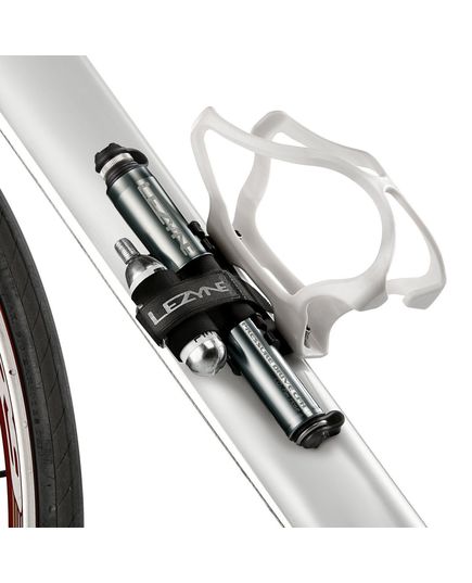 Насос комбінований Lezyne PRESSURE DRIVE CFH з 16г балоном Чорний 120psi Y13, Колір: Чорний, зображення 2