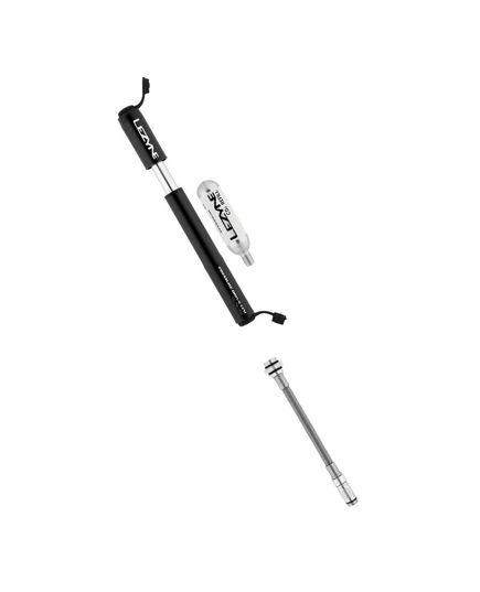 Насос комбінований Lezyne PRESSURE DRIVE CFH з 16г балоном Чорний 120psi Y13, Колір: Чорний, зображення 5