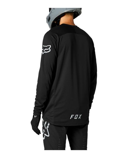 Вело джерси FOX DEFEND LS JERSEY, Цвет: Черный, Размер: XXL, изображение 2