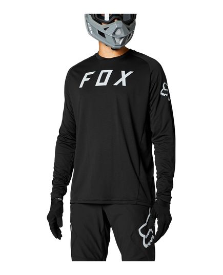 Вело джерси FOX DEFEND LS JERSEY, Цвет: Черный, Размер: XXL, изображение 3
