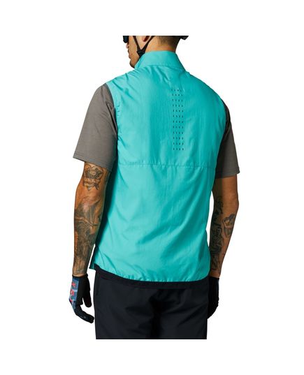 Веложилет FOX RANGER WIND VEST TEAL, Размер: S, изображение 2