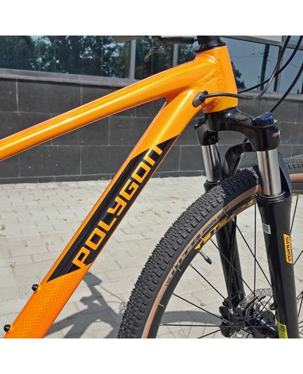 Велосипед Polygon HEIST X5 помаранчевий, Размер рамы: M, Диаметр колеса: 28", изображение 5
