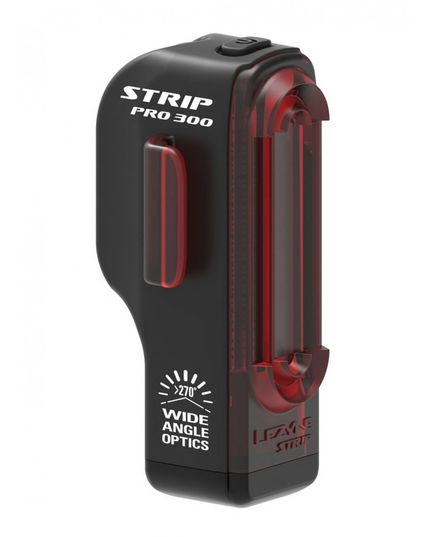 Заднє світло Lezyne STRIP DRIVE PRO REAR чорний 300 Lm Y13, зображення 2