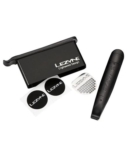 Набор латок с бортировочными лопатками Lezyne LEVER KIT Чёрный Y13, изображение 3