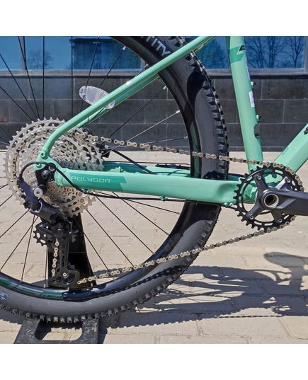 Велосипед Polygon Xtrada 6 black green, Розмір рами: S, Діаметр колеса: 27.5", зображення 12