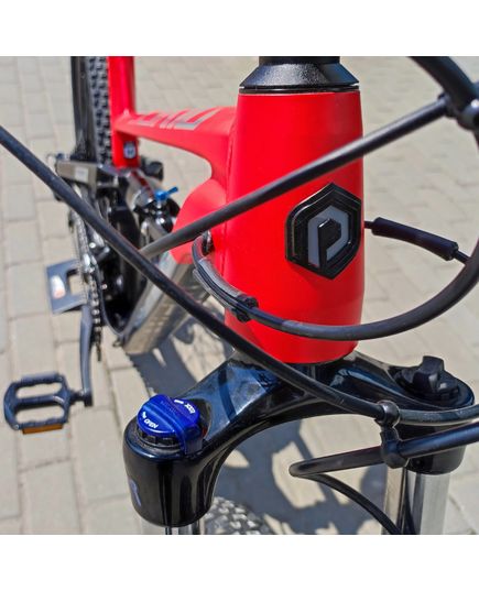 Велосипед Polygon Siskiu D5 красный чёрный, Размер рамы: M, Диаметр колеса: 27.5", изображение 16