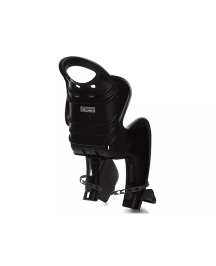 Сидіння задн. Bellelli Mr Fox Relax B-fix (універсальне) з подовженою. вилкою, чорн з чорн підкладкою, зображення 2