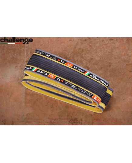 Покришка Challenge Strada PRO H-TLR, 700x27 Black/Tan Handmade, зображення 3