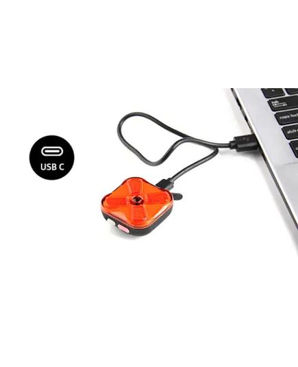 Блимавка задня Ravemen CL06 USB 50 люмен, зображення 4