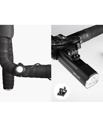 Світло переднє Ravemen LR1200 USB 1200 люмен (кнопка в комплекті), зображення 3