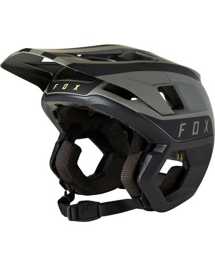 Шлем FOX DROPFRAME PRO HELMET BLACK, Цвет: Черный, Размер шлема: L (56см-58см), изображение 2