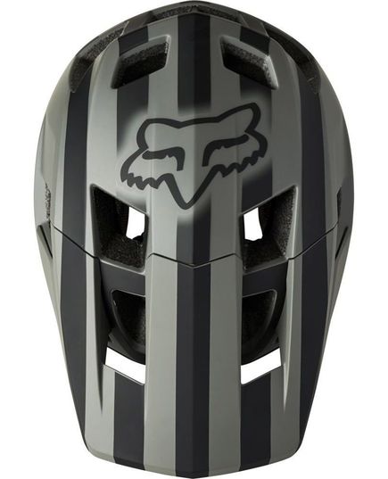 Шлем FOX DROPFRAME PRO HELMET BLACK, Цвет: Черный, Размер шлема: L (56см-58см), изображение 3