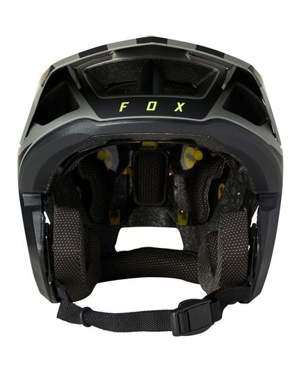 Шлем FOX DROPFRAME PRO HELMET BLACK, Цвет: Черный, Размер шлема: L (56см-58см), изображение 5