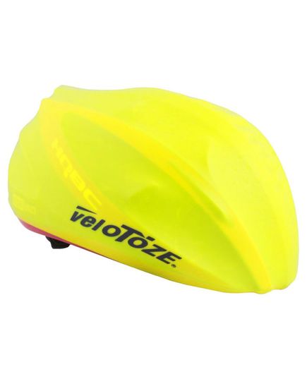 Чохол на шолом VELOTOZE, неоново-жовтий, Колір: Жовтий, зображення 2