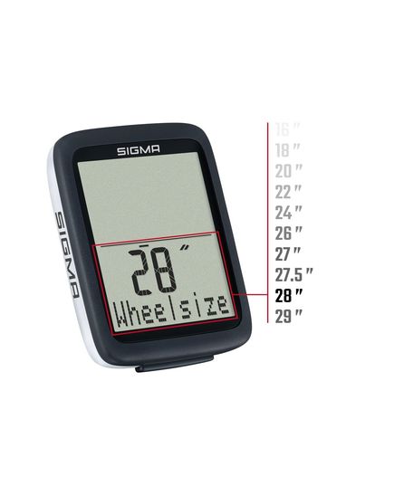 Велокомп'ютер BC 10.0 WL Sigma Sport, зображення 2