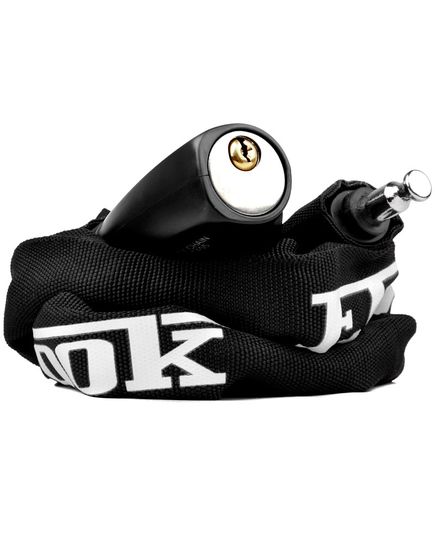 Велозамок ETOOK ET455 6 x 1000 мм черный цепной, изображение 3