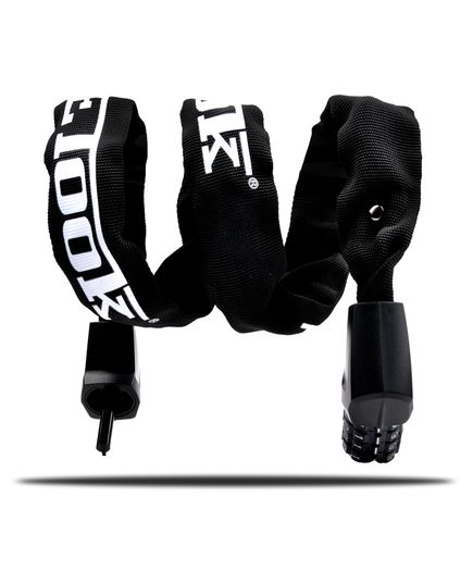 Велозамок ETOOK ET465 5 x 1000 мм черный цепной, изображение 5