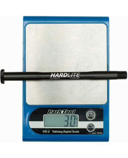 Вісь задня Hardlite E-THRU 163 чорна, зображення 2