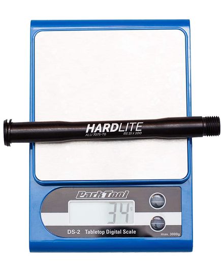 Вісь передня Hardlite RS 15x100 чорна, зображення 3