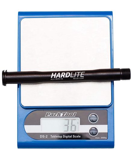 Вісь передня Hardlite RS 15x110 чорна, зображення 2