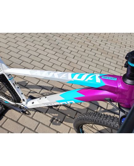 Велосипед Polygon Xtrada 7 purple white, Колір: Пурпуровий, Розмір рами: M, Діаметр колеса: 29", зображення 7