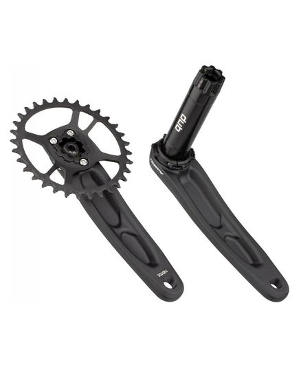 Шатуни AM FC TRUVATIV STYLO 6K EAGLE B148 DUB 170 BLK 32, зображення 3