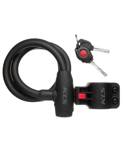 Велозамок KLS Hardcoil тросовий 15х1200 мм, зображення 2
