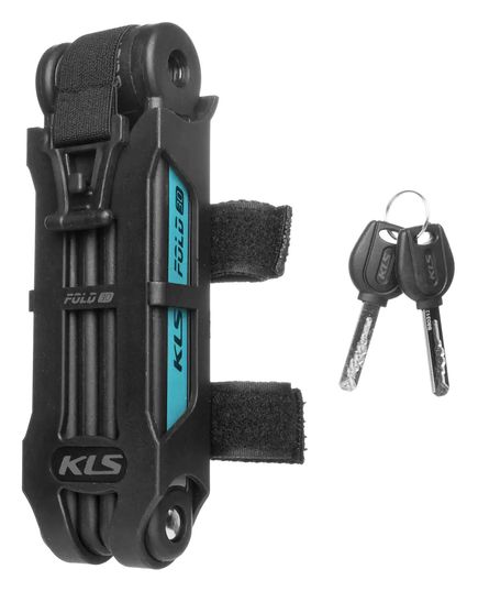 Замок KLS Tough 30 фолдінговий синій, Колір: Синій, зображення 6