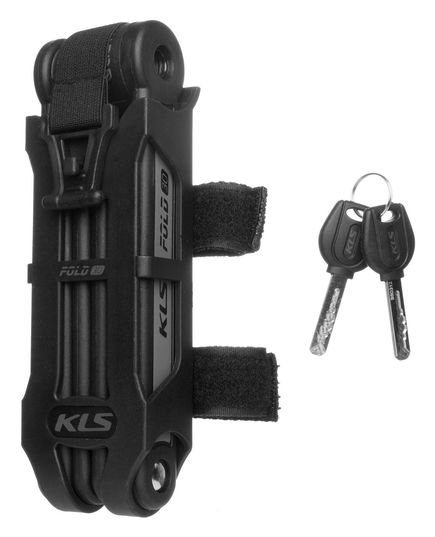 Замок KLS Tough 30 фолдінговий сірий, Колір: Сірий, зображення 3