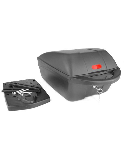 Кейс на багажник POLISPORT Top Case Quick Release System чорний, зображення 2