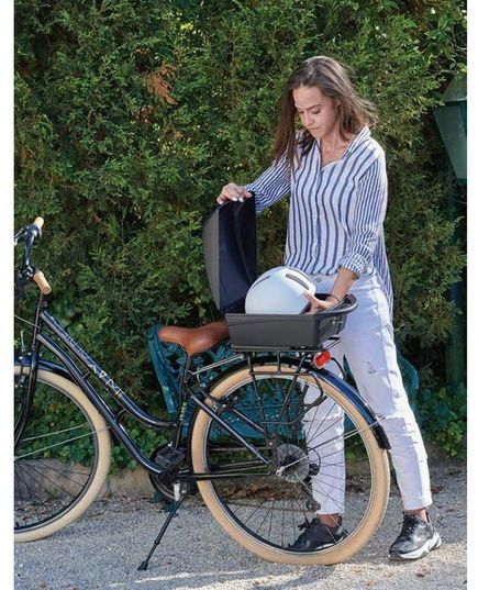 Кейс на багажник POLISPORT Top Case Direct Mounting System чорний, зображення 3