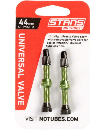 Ніпель універсальний Stan's Notub PRESTA 44мм, (2шт), зелений, Колір: Зелений, зображення 2