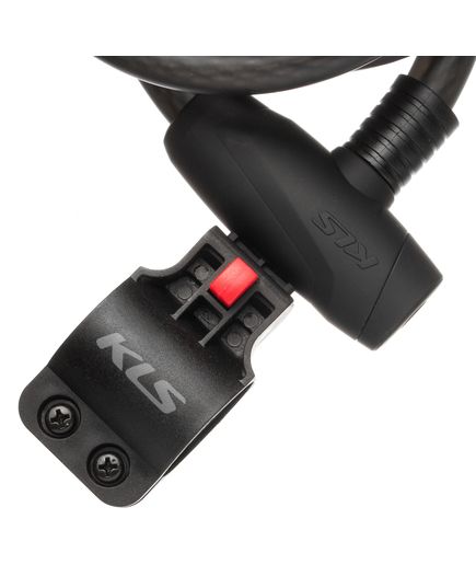 Велозамок KLS Recoil 12x1500 мм  (KL­052) з кронштейном, зображення 4