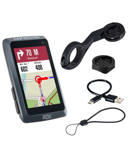 Велокомп'ютер Sigma Sport ROX 12.1 EVO Gray, зображення 3