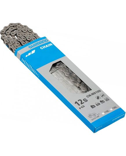 Ланцюг SHIMANO CN-M8100 DEORE XT, 116 лінків, 12-швидк, +QUICK-LINK, зображення 2
