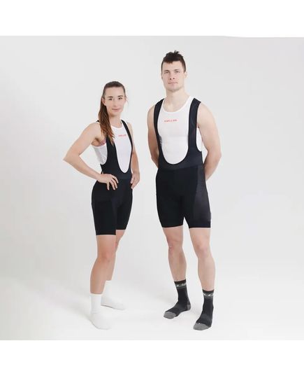 Велотруси з лямками KELLYS VULCANO з памперсом black, Колір: Чорний, Розмір: L, зображення 2