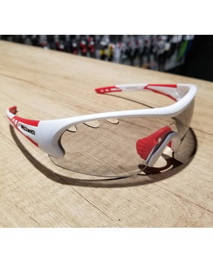 Окуляри Lynx Detroit PH W shiny white/red, Колір: Білий, зображення 4