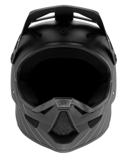 Велошолом фулфейс Ride 100% STATUS Helmet Black, зображення 2