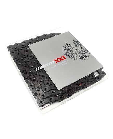 Цепь XX1 CN PCXX1 EAGLE BLK 126L PWR.LCK 12S 1PCS, Колір: Чорний, зображення 3