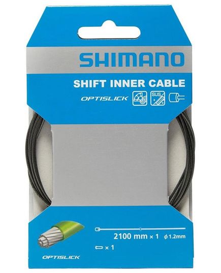Трос переключения Shimano Optislik 2100Х1.2мм, нерж, изображение 2