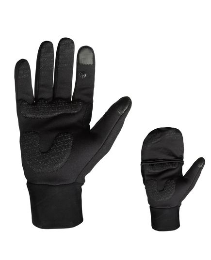 Рукавички ONRIDE з довгими пальцями HOODIE 20, BLACK													, Колір: Чорний, Розмір: M, зображення 2