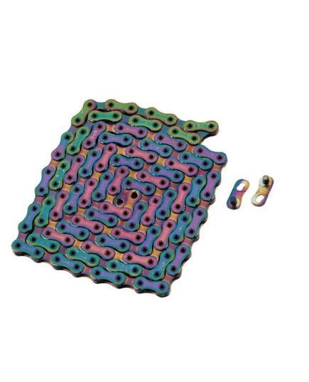 Ланцюг SRAM XX1 EAGLE 126лнк. Бензиновий 12шв. 1шт, Колір: Oil Slick, зображення 2