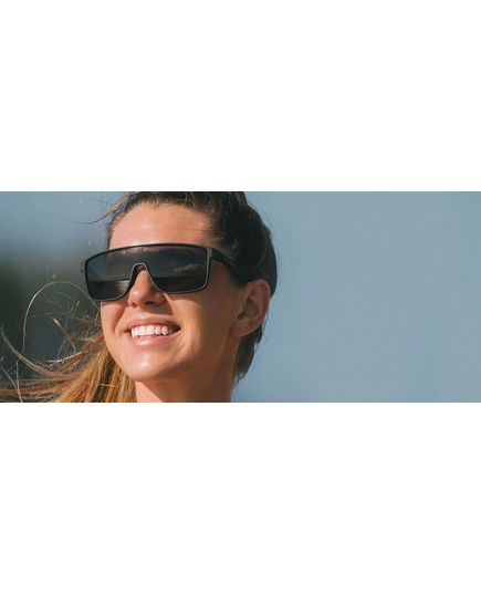 Окуляри Tifosi Sanctum, колір оправи BlackOut, одна лінза Smoke no Mirror, Колір: Сірий, зображення 3