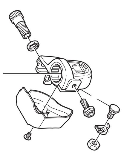Компонент Shimano SM-BC06 BELL CRANK UNIT SL-3S41E для втулки Nexus SG-3C40A - Y6P198030, изображение 2