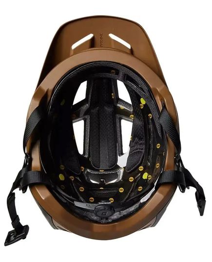 Шолом FOX SPEEDFRAME PRO BLOCKED, CE [NUT], Колір: Коричневий, Розмір шолома: L (59-63 см), зображення 4