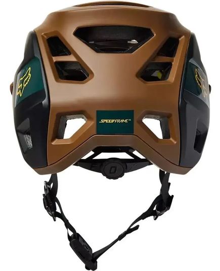 Шолом FOX SPEEDFRAME PRO BLOCKED, CE [NUT], Колір: Коричневий, Розмір шолома: L (59-63 см), зображення 5
