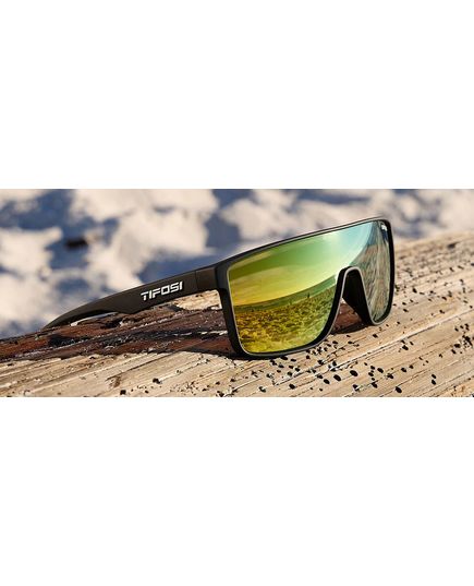 Окуляри Tifosi Sanctum, колір оправи Matte Black, одна лінза Smoke Yellow Mirror, Колір: Жовтий, зображення 5