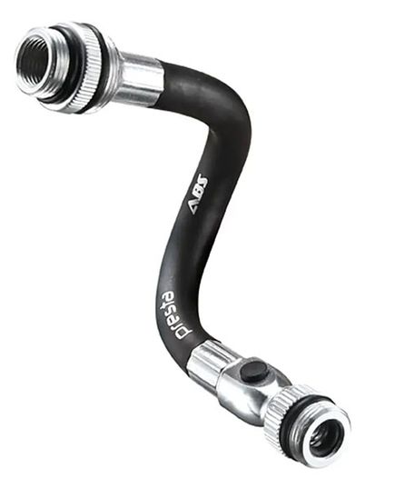 Шланг до ручного насосу LEZYNE ABS FLEX HOSE Чорний Y13, зображення 2