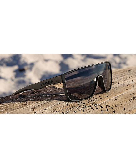 Окуляри Tifosi Sanctum, колір оправи BlackOut, одна лінза Smoke no Mirror, Колір: Сірий, зображення 4