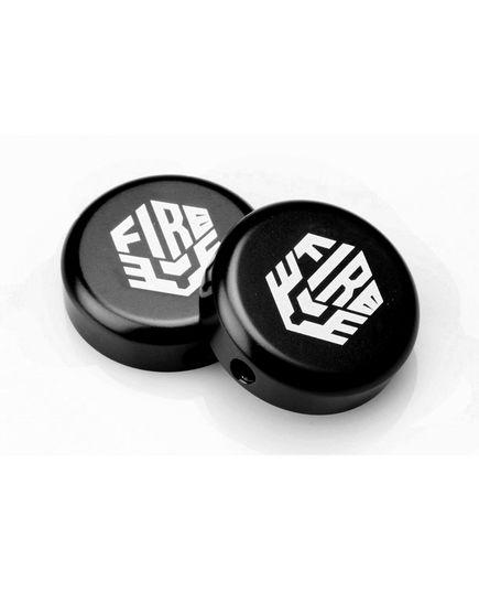 Заглушки руля Aluminum 6061 / торцевая заглушка для фиксирующей рукоятки x 2шт, цвет - Black, изображение 2